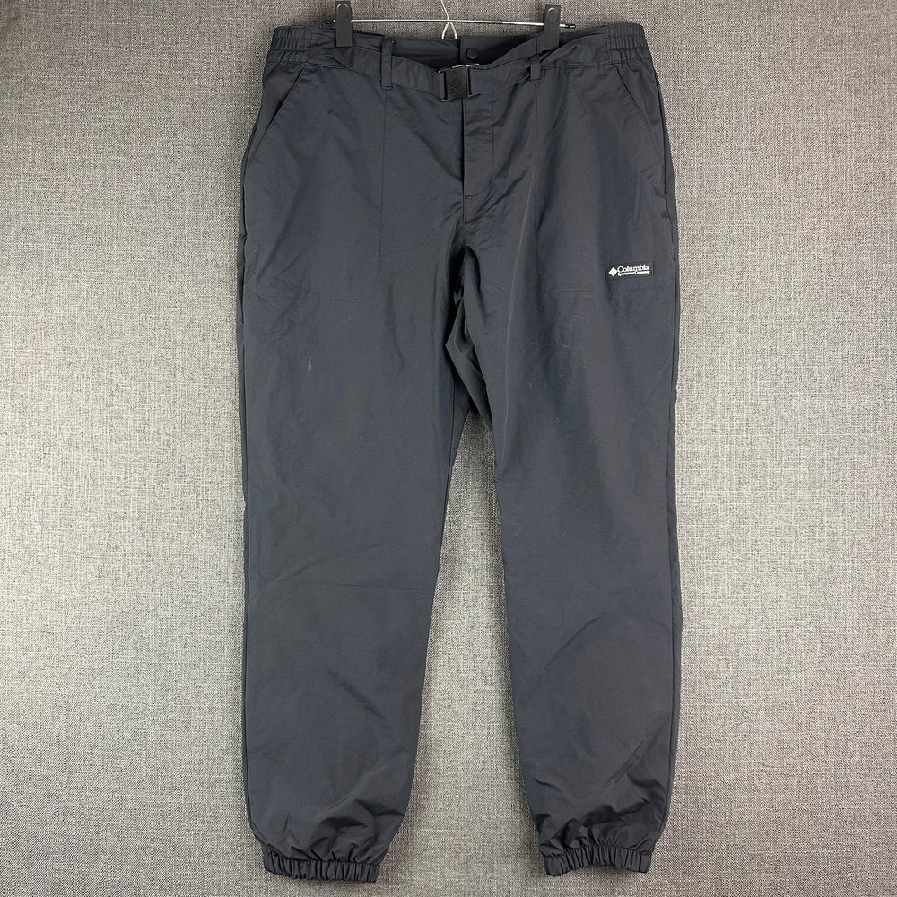 Columbia Pants Mens XL Omni Shield Water Resistant Hiking Elastic Waist Outdoor